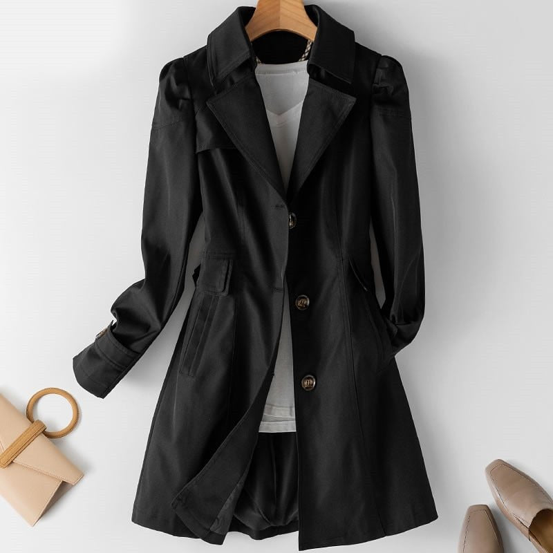 Damen Trenchcoat Vielseitiger & Stilvoller Übergangsmantel