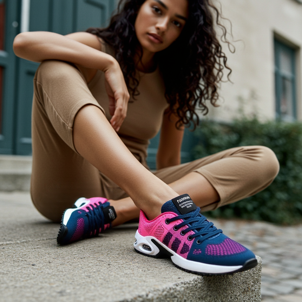 Orthopädische Damenschuhe Leichte Laufschuhe für Fersensporn & Fußschmerzen