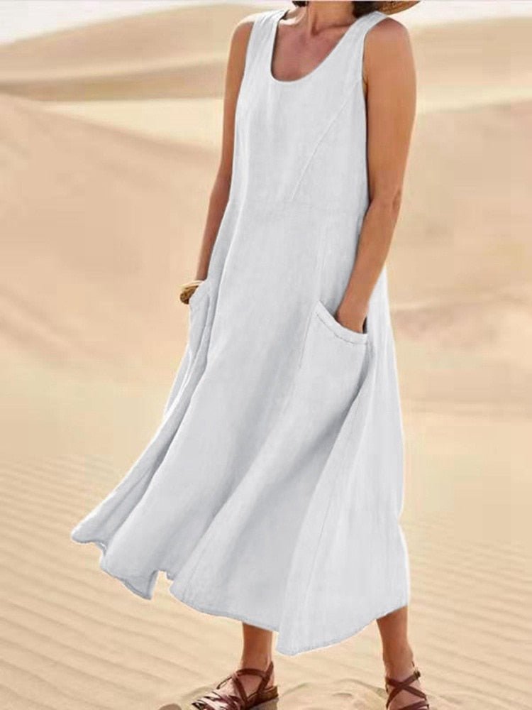 Luftiges Sommerkleid Damen - Leicht & Atmungsaktiv