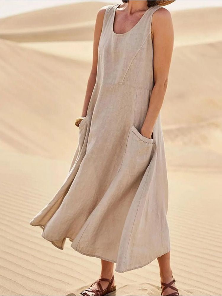 Luftiges Sommerkleid Damen - Leicht & Atmungsaktiv