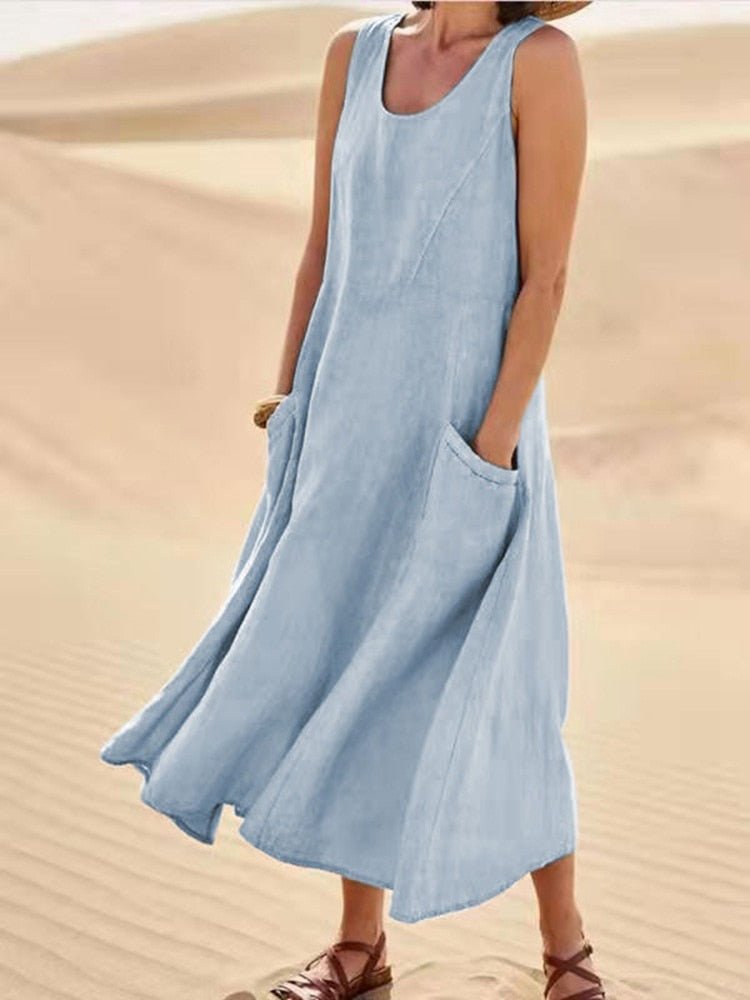 Luftiges Sommerkleid Damen - Leicht & Atmungsaktiv