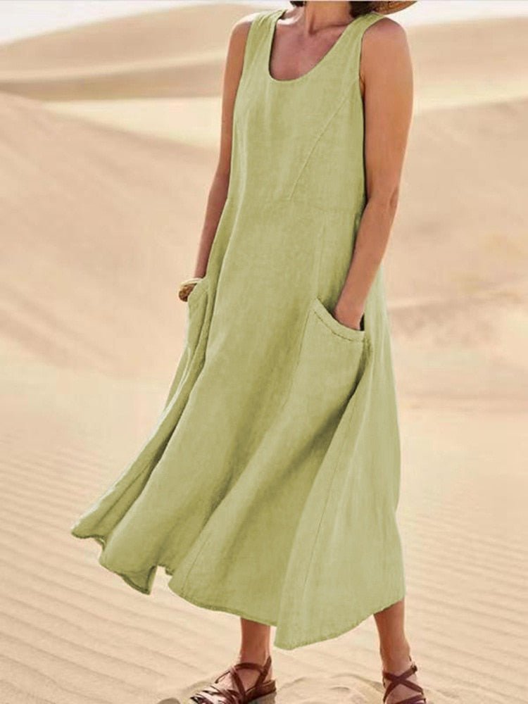 Luftiges Sommerkleid Damen - Leicht & Atmungsaktiv