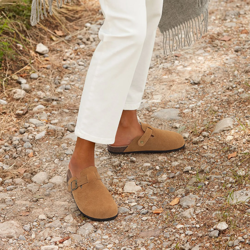 Orthopädische Damen-Sandalen Bequeme Clogs mit rutschfester Sohle