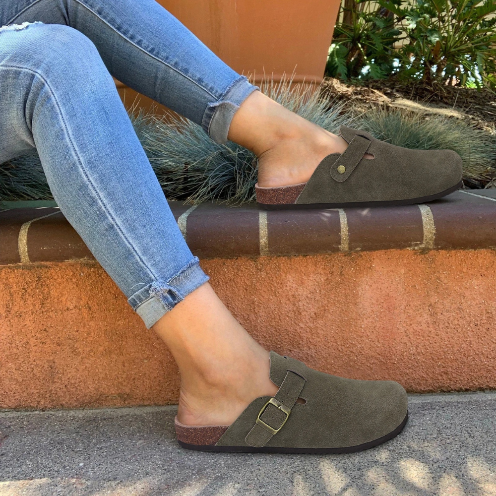 Orthopädische Damen-Sandalen Bequeme Clogs mit rutschfester Sohle