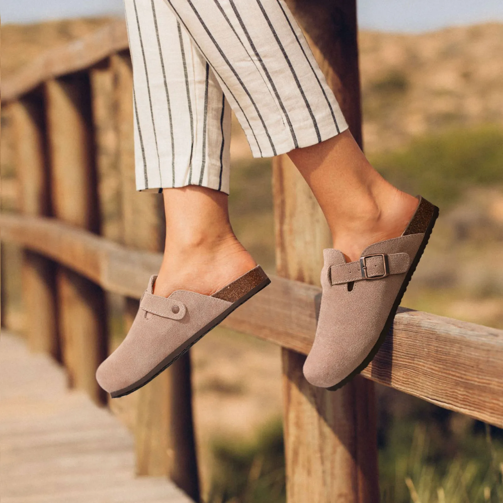 Orthopädische Damen-Sandalen Bequeme Clogs mit rutschfester Sohle
