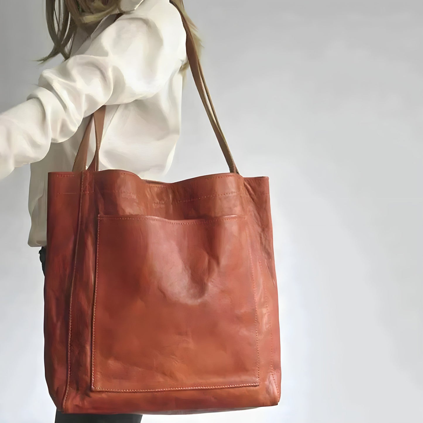 Damentasche Echtleder Handtasche Umhängetasche