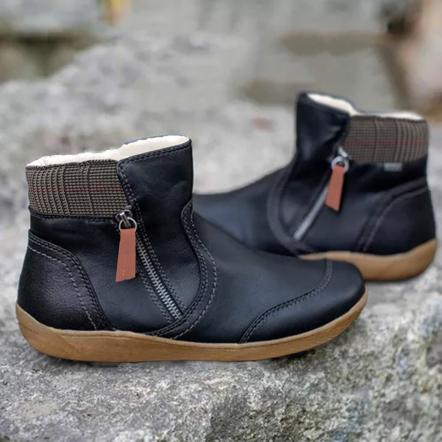 Wasserdichte Orthopädische Lederstiefel für Damen