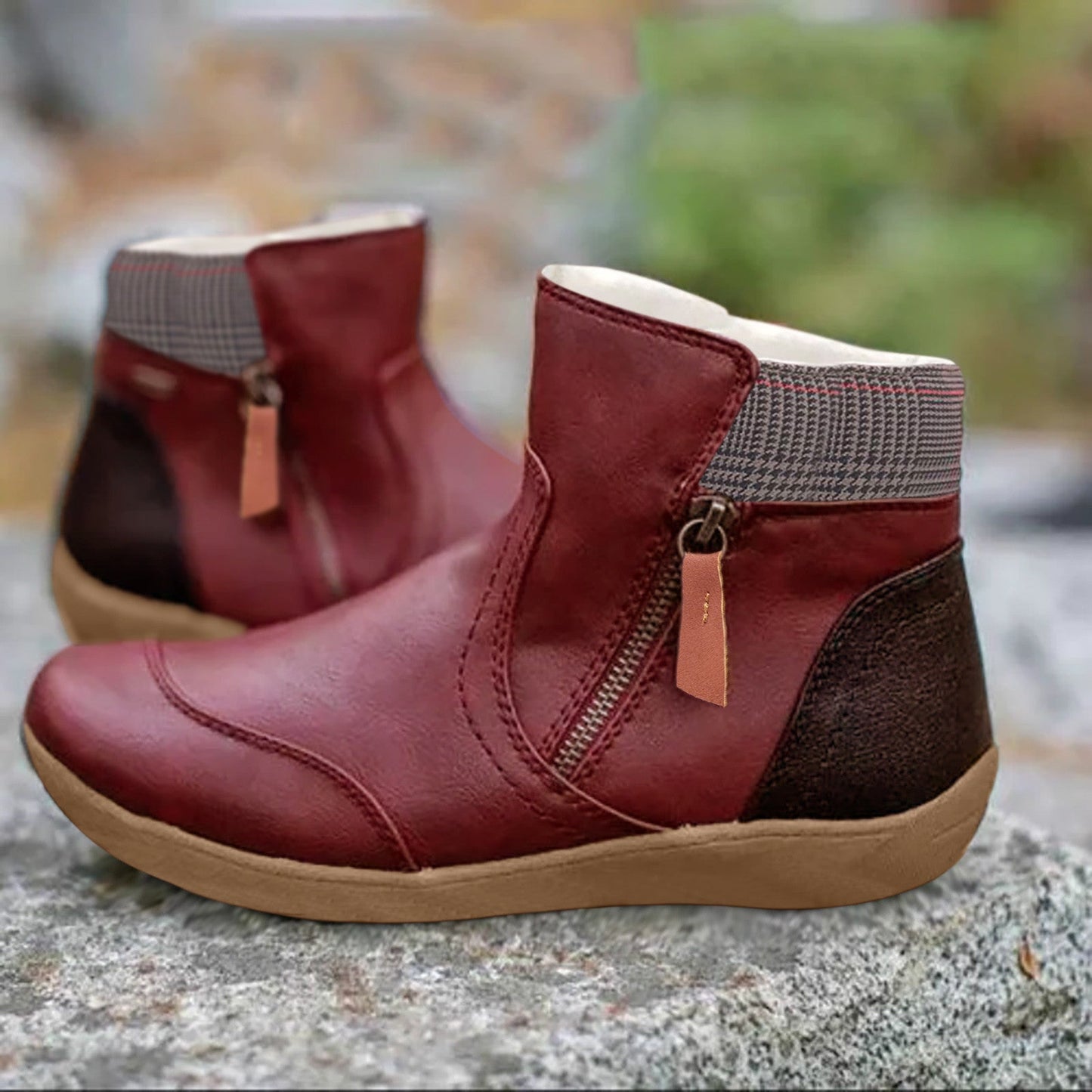 Wasserdichte Orthopädische Lederstiefel für Damen