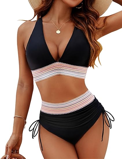 Bikini mit Bauchweg-Effekt Stilvoller Bademode für Frauen