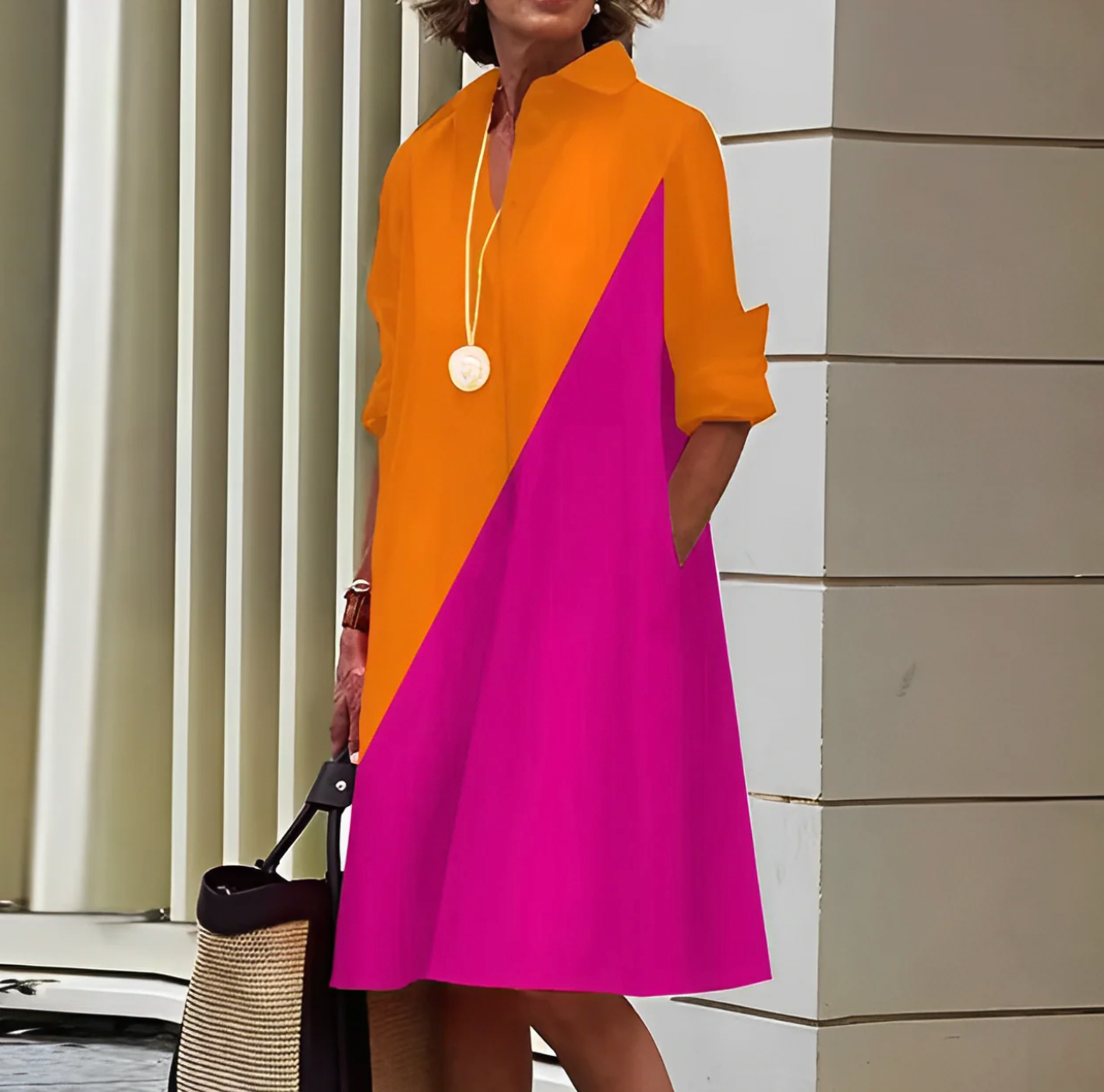 Stilvolles Polokleid Sportlich-elegant für Freizeit & Wochenendaktivitäten