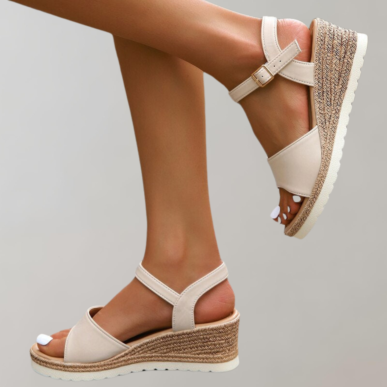 Orthopädische Damen-Sandalen mit Plateau Bequem & Stilvoll