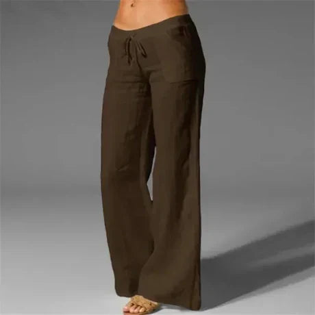 Leinenhose Herren Sommer Bequeme & Elegante Baumwollhose