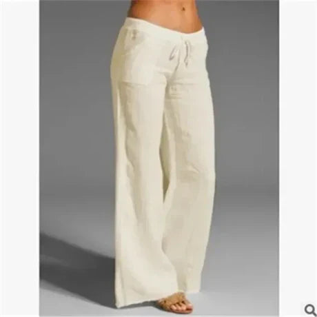 Leinenhose Herren Sommer Bequeme & Elegante Baumwollhose