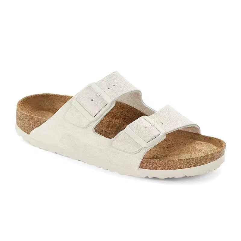 Orthopädische Kork-Sandalen Fußbett für Komfort und Unterstützung