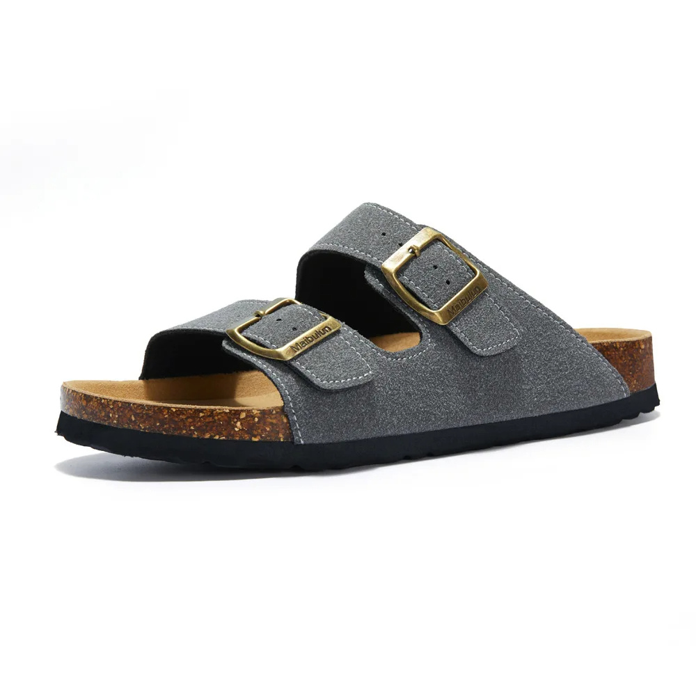 Orthopädische Kork-Sandalen Fußbett für Komfort und Unterstützung