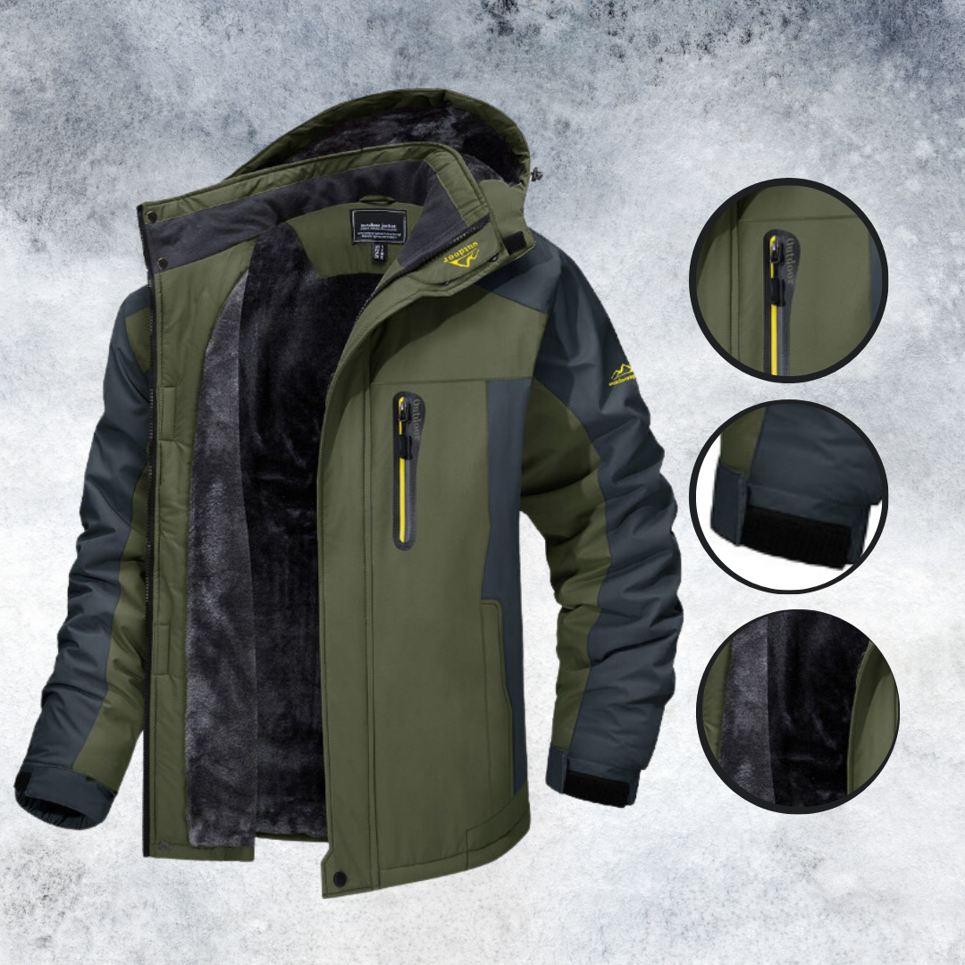 Winddichte Herren Outdoorjacke Robust, bequem & stilvoll