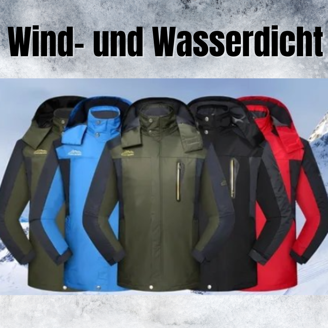 Winddichte Herren Outdoorjacke Robust, bequem & stilvoll