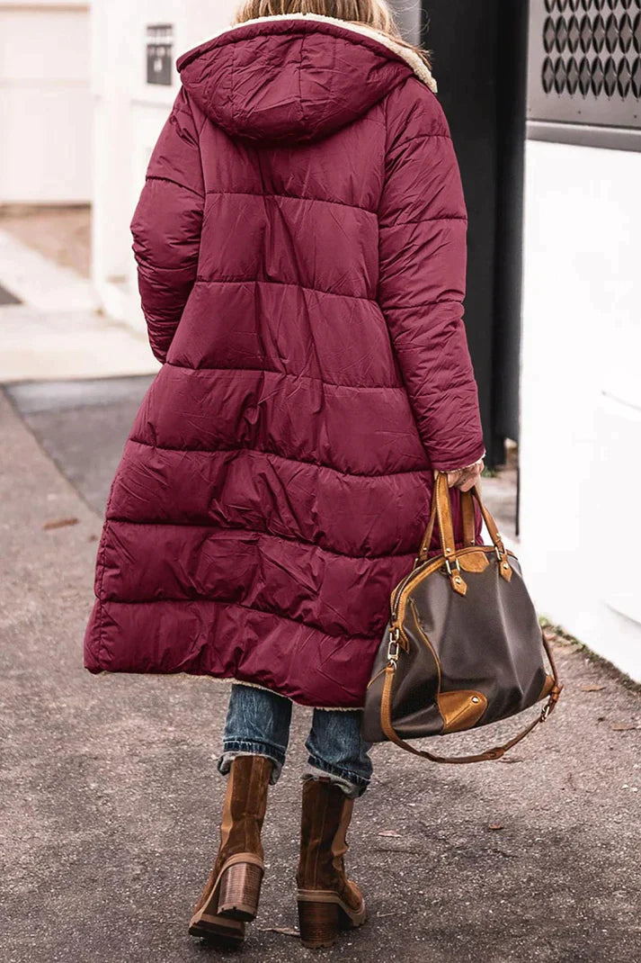 Langen Damen Wintermantel Warm, bequem & stylisch