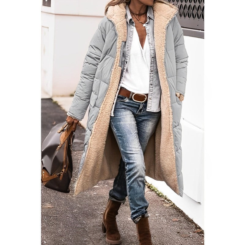 Langen Damen Wintermantel Warm, bequem & stylisch