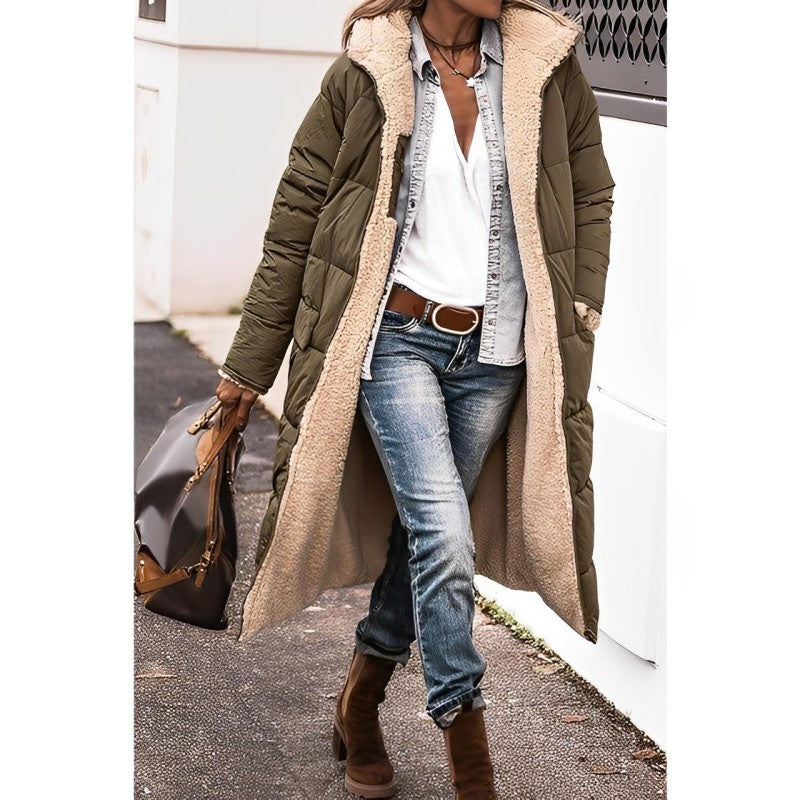 Langen Damen Wintermantel Warm, bequem & stylisch