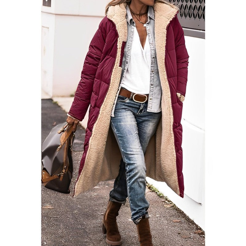 Langen Damen Wintermantel Warm, bequem & stylisch