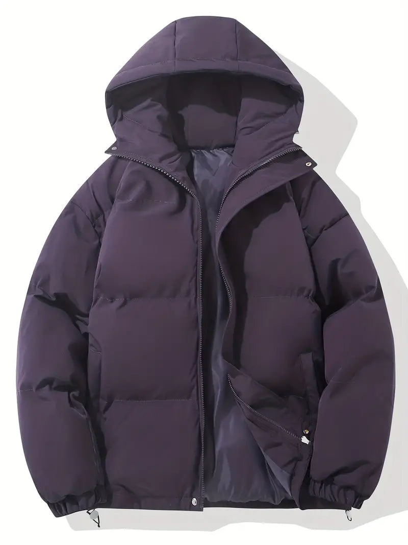 Warme Kapuzenjacke Damen Klassisches Design
