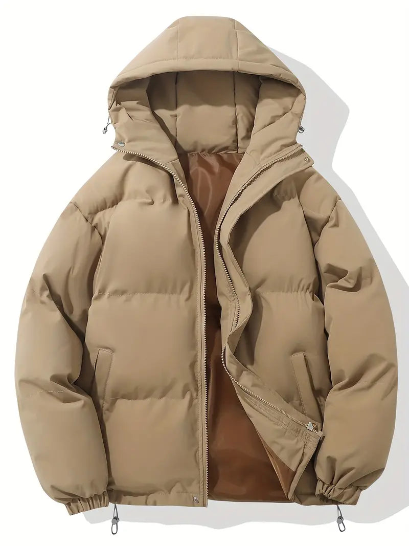 Warme Kapuzenjacke Damen Klassisches Design