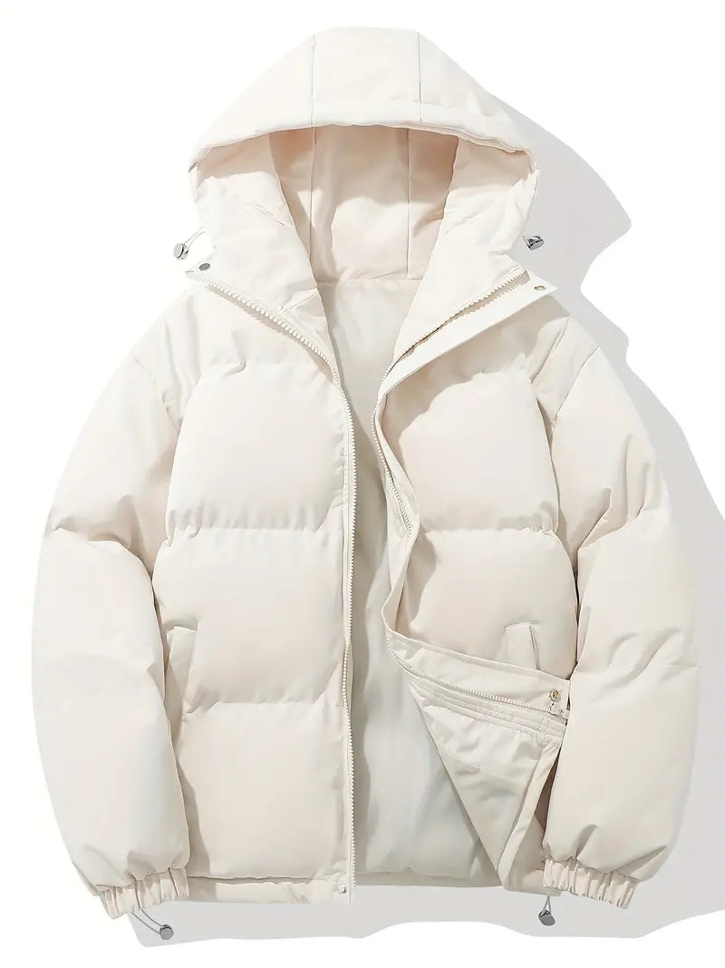 Warme Kapuzenjacke Damen Klassisches Design