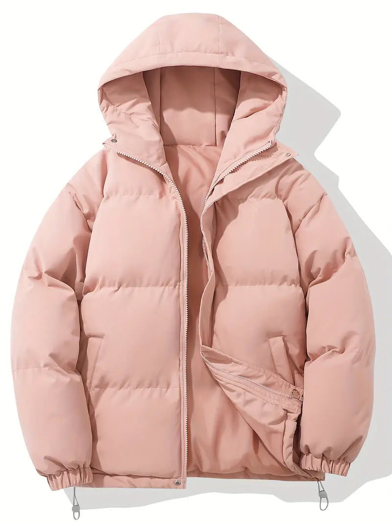 Warme Kapuzenjacke Damen Klassisches Design