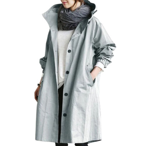Langen Damen Trenchcoat Modisch & Vielseitig für jede Jahreszeit