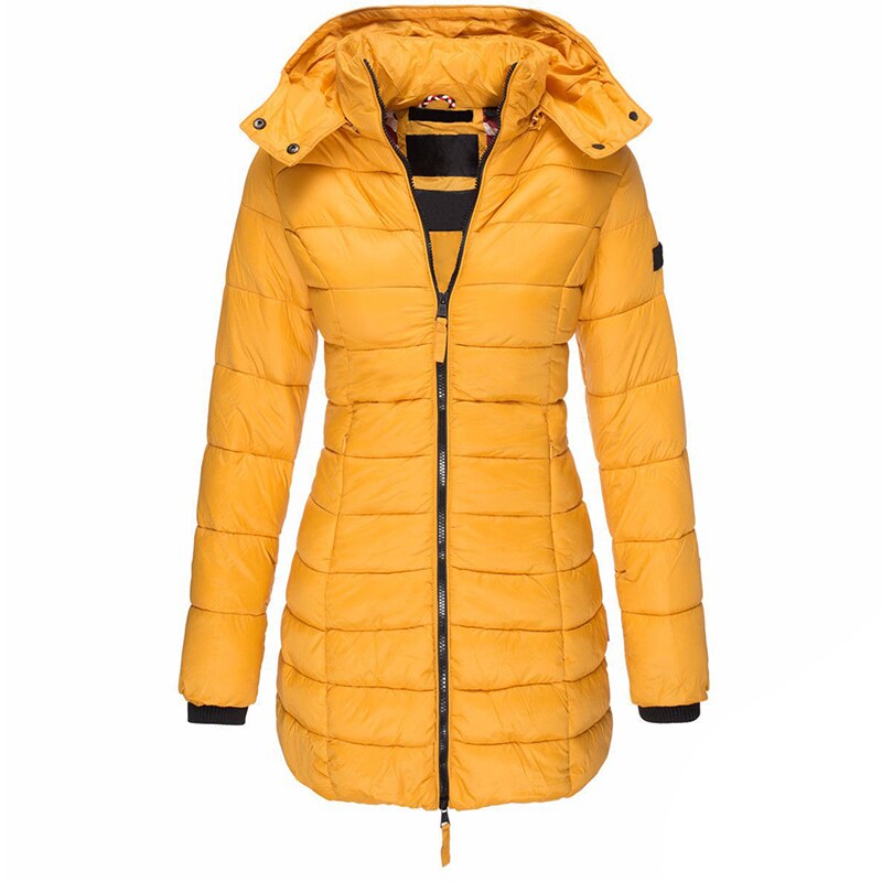Winterjacke mit Kapuze und Reißverschluss – Herbst & Winter