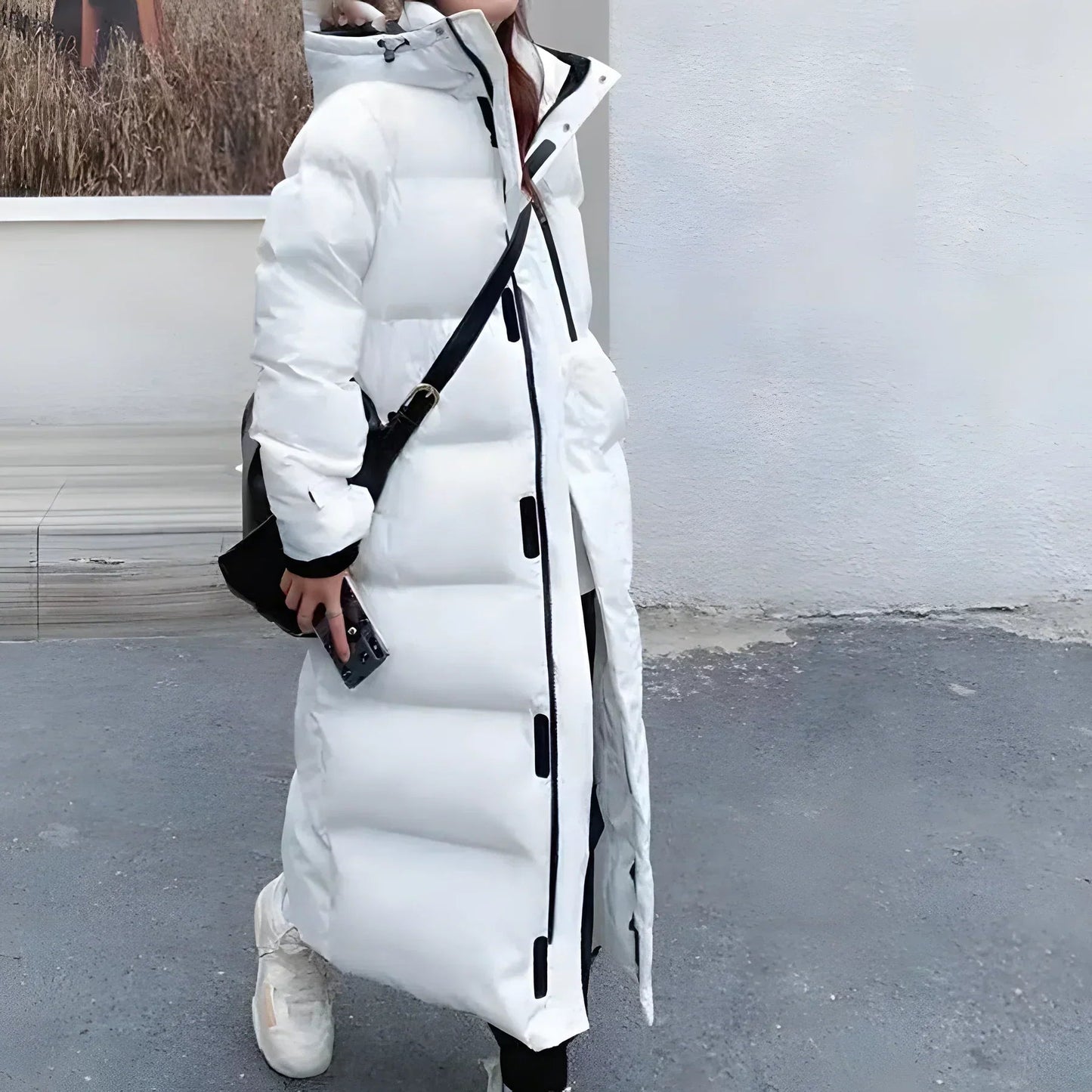 Wasserdicht & Winddicht Lange Damen Winterjacke
