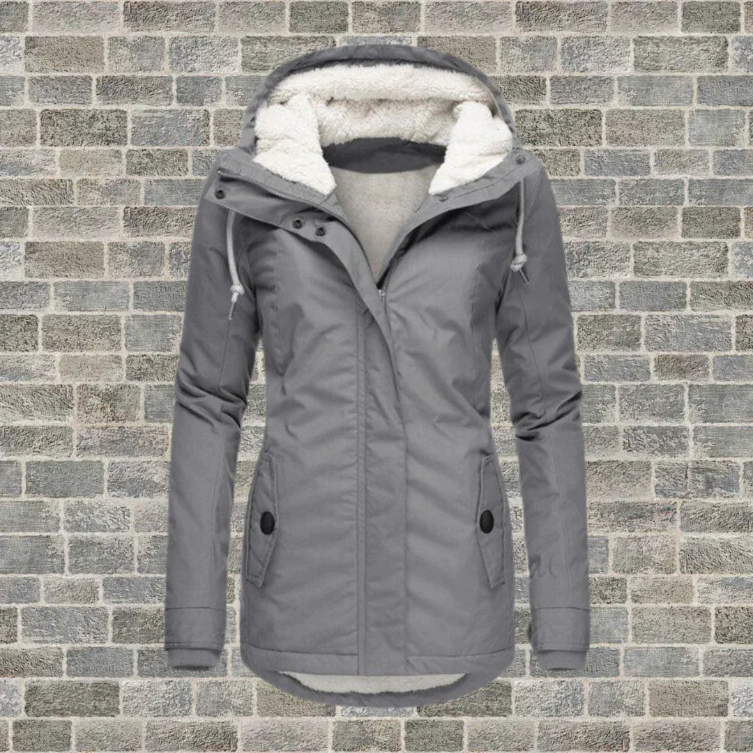 Wintermantel mit Kapuze Herbst & Winter Mode