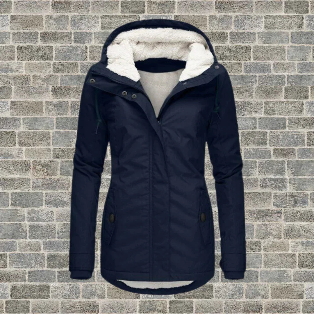 Wintermantel mit Kapuze Herbst & Winter Mode