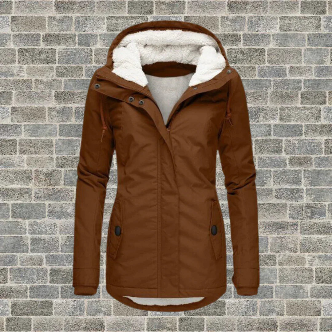 Wintermantel mit Kapuze Herbst & Winter Mode