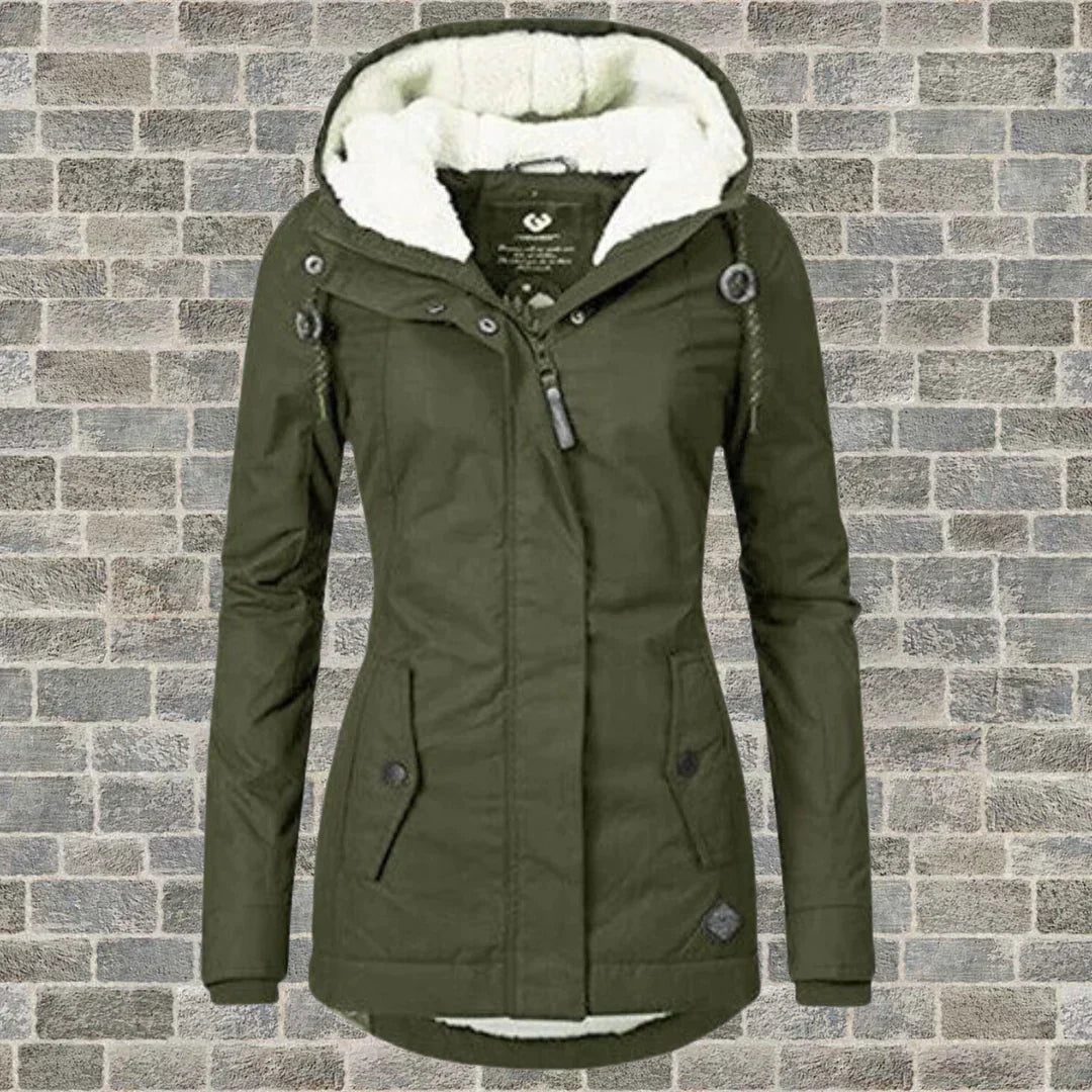Wintermantel mit Kapuze Herbst & Winter Mode
