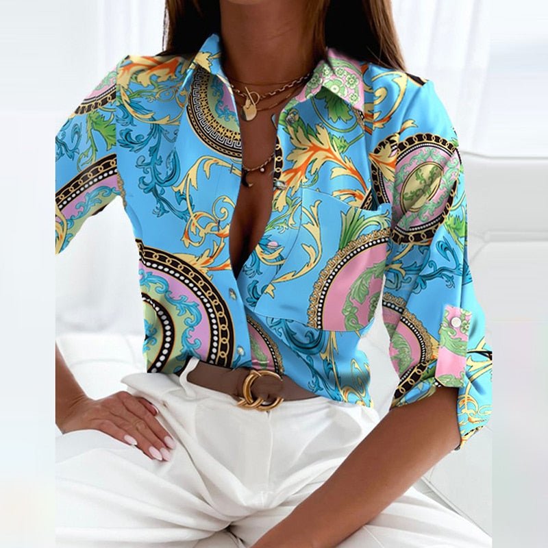 Damenbluse mit Umlegekragen Elegantes & Vielseitiges Design