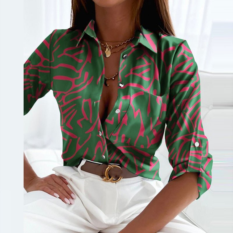 Damenbluse mit Umlegekragen Elegantes & Vielseitiges Design