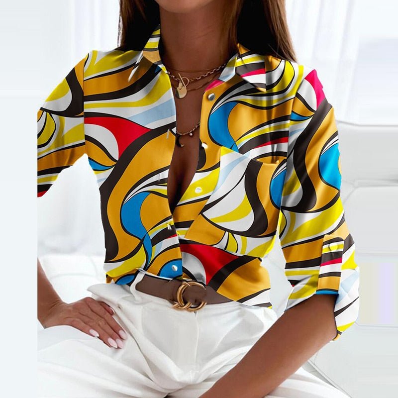 Damenbluse mit Umlegekragen Elegantes & Vielseitiges Design