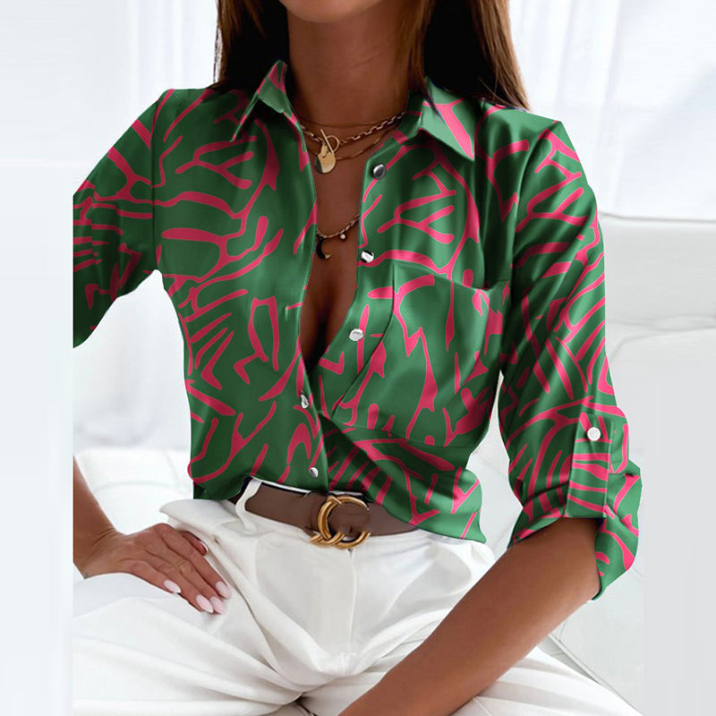 Damenbluse mit Umlegekragen Elegantes & Vielseitiges Design