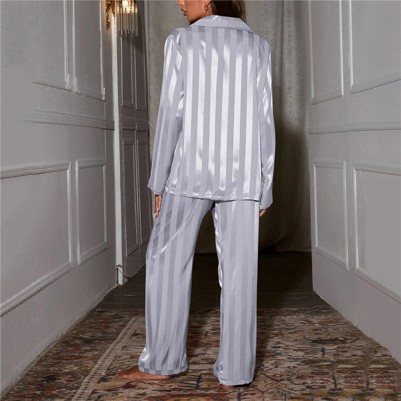Luxus-Pyjama Damen & Herren, Seidenweicher Satin, Komfort & Eleganz