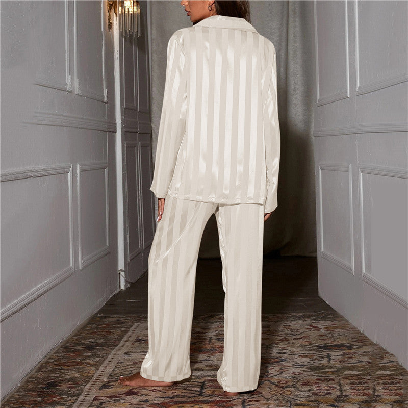Luxus-Pyjama Damen & Herren, Seidenweicher Satin, Komfort & Eleganz