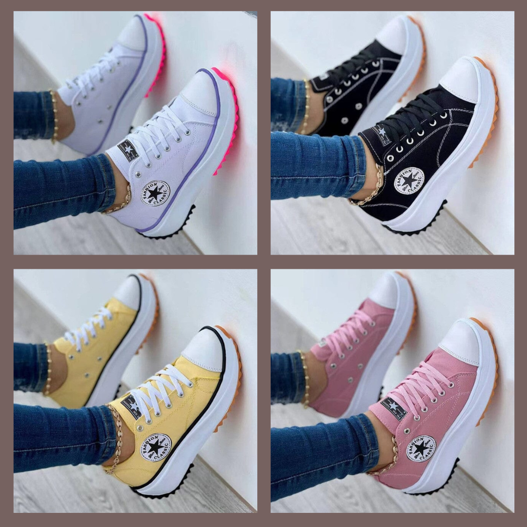 Orthopädische Damenschuhe Trendige Turnschuhe für Komfort & gesunde Körperhaltung