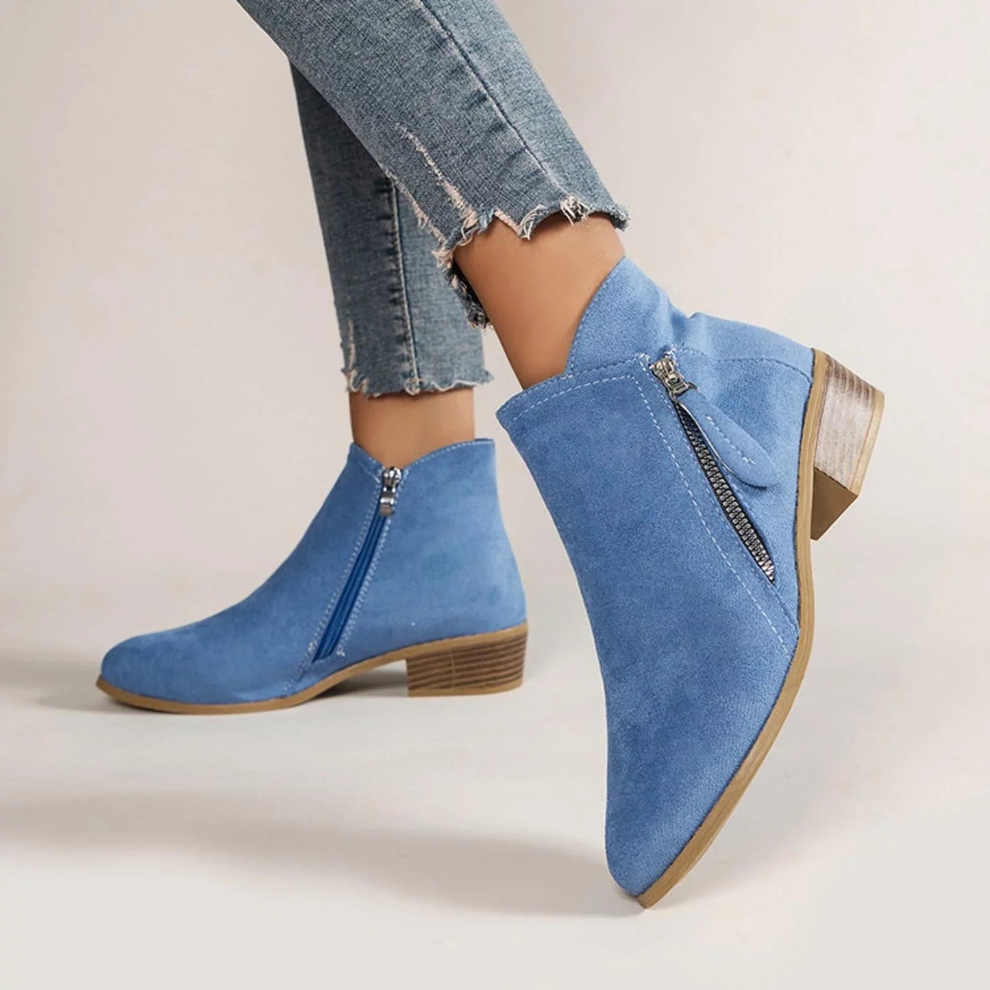 Orthopädische Damen-Lederstiefel Komfort & Style