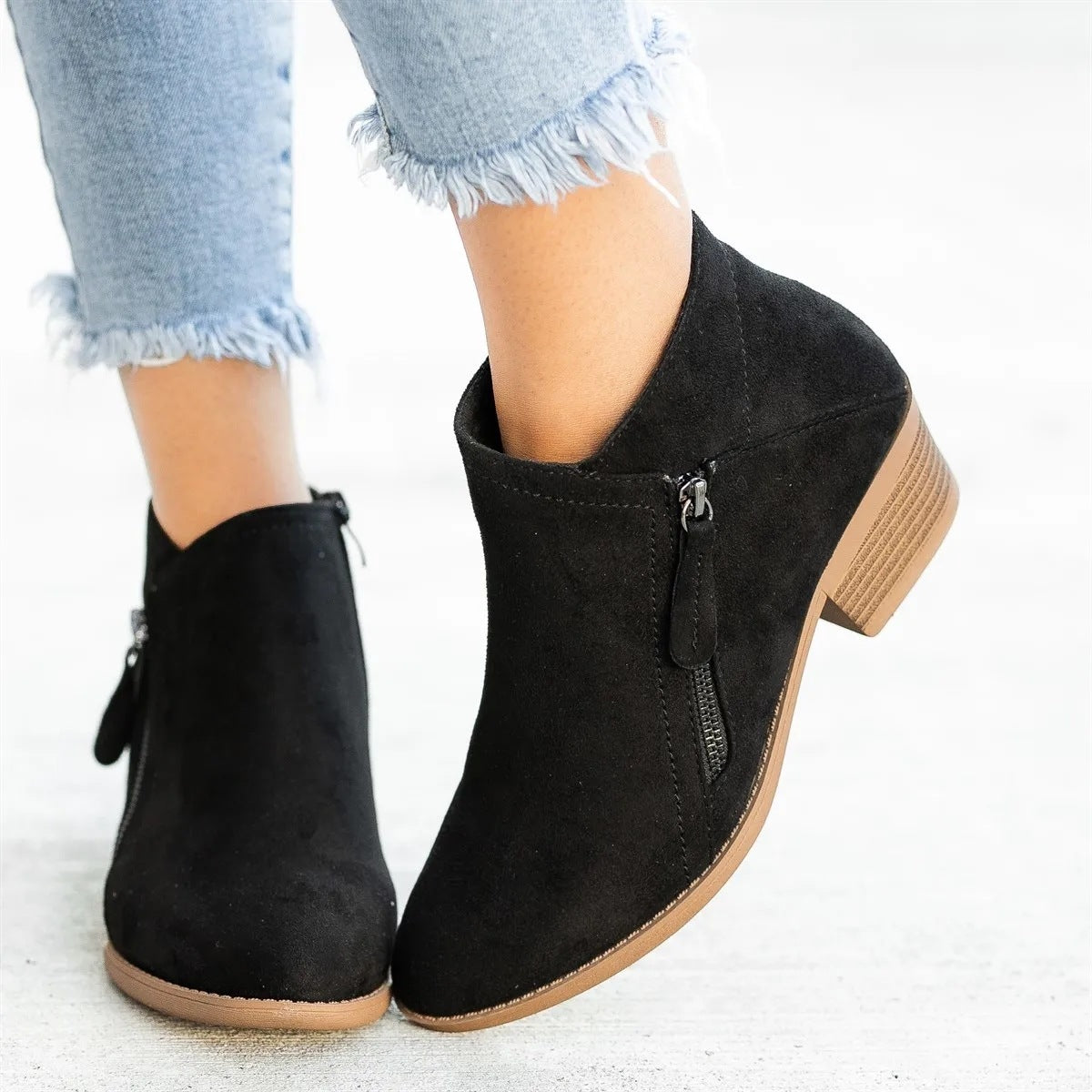 Orthopädische Damen-Lederstiefel Komfort & Style