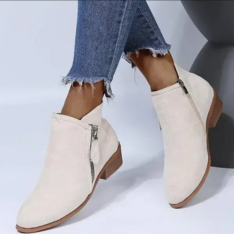Orthopädische Damen-Lederstiefel Komfort & Style