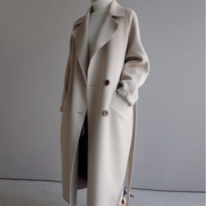 Langen Damen Wintermantel - Elegantes Design & warme Qualität