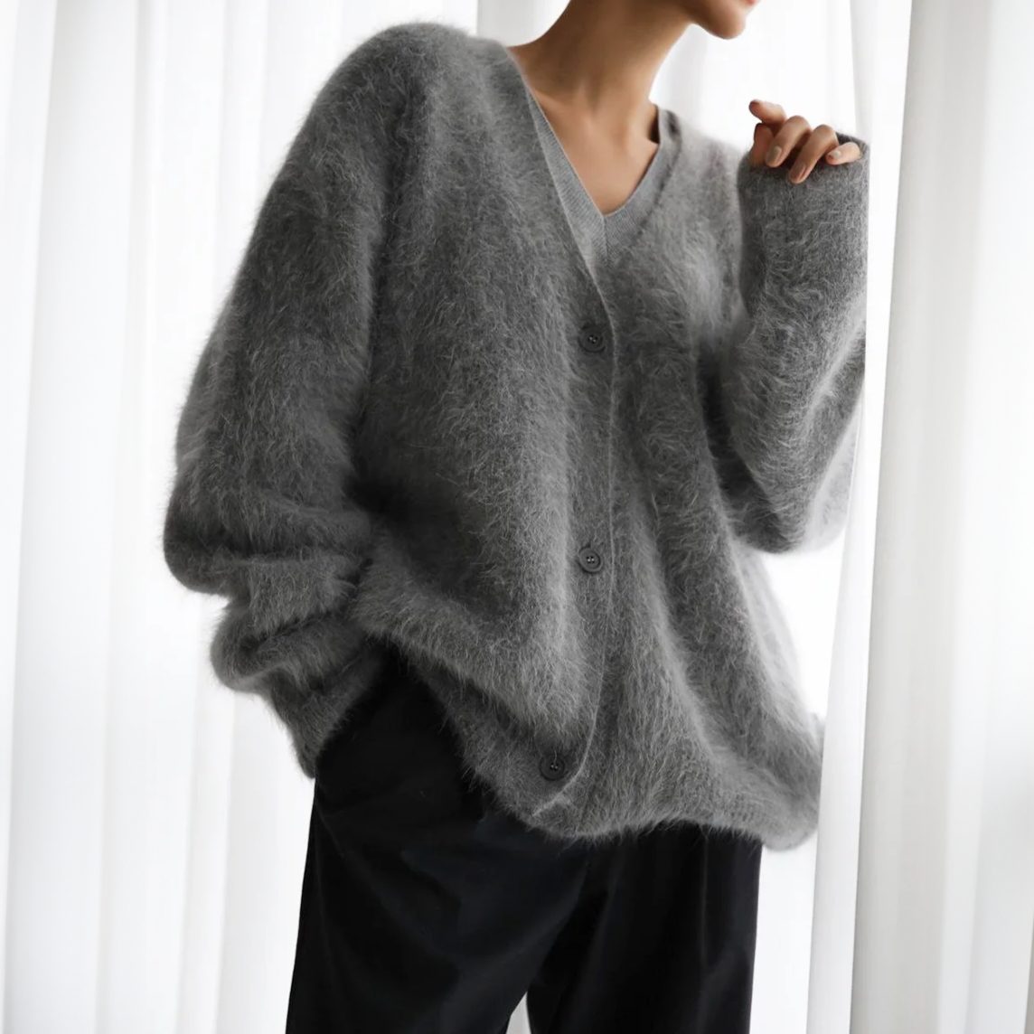 Kuschelige Kaschmir Strickjacke Damen Luxus & Komfort