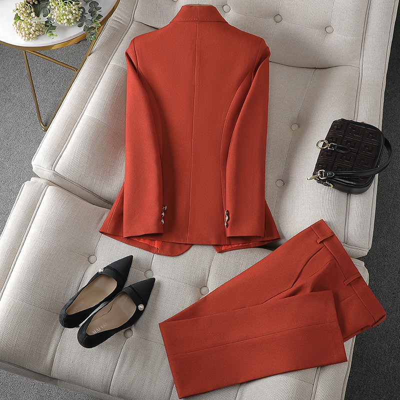 Blazer Hose Set Eleganter Damen Anzug, Hochwertig & Komfortabel