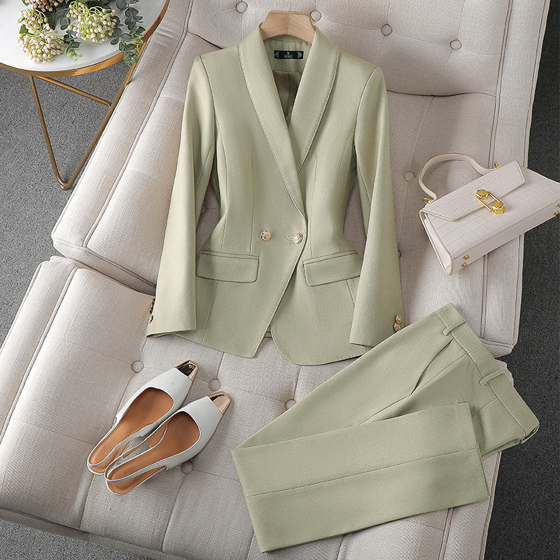 Blazer Hose Set Eleganter Damen Anzug, Hochwertig & Komfortabel
